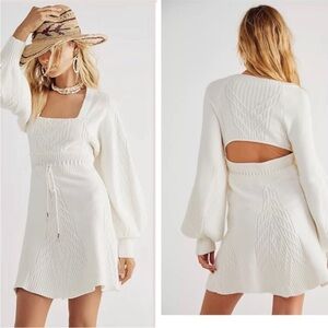 Free People Emmaline Sweater Mini Dress
